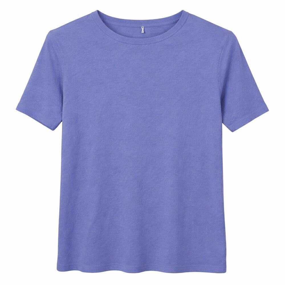 Everlane Tee Womens Size XXS Blue Short Sleeve Crew Neck 100% Cotton Classic